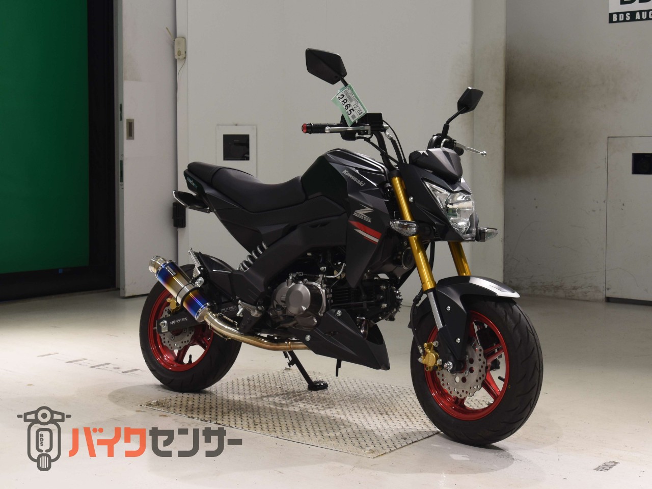Z125PRO 最終モデル フェンダーレス BEAMSマフラー LEDヘッドライト_2