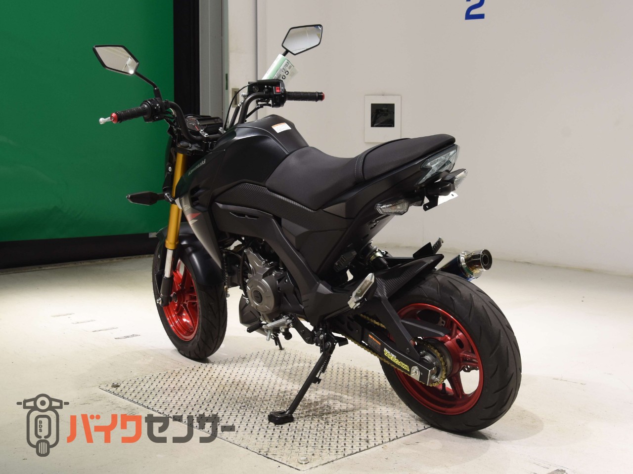 Z125PRO 最終モデル フェンダーレス BEAMSマフラー LEDヘッドライト_5