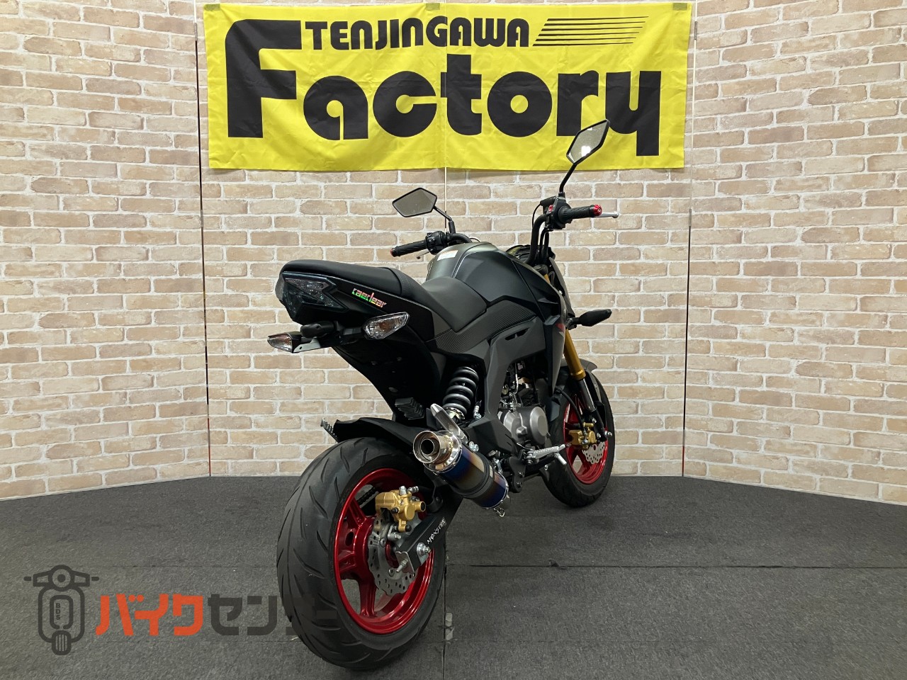 Z125PRO　最終モデル　フェンダーレス　BEAMSマフラー　LEDヘッドライト_4
