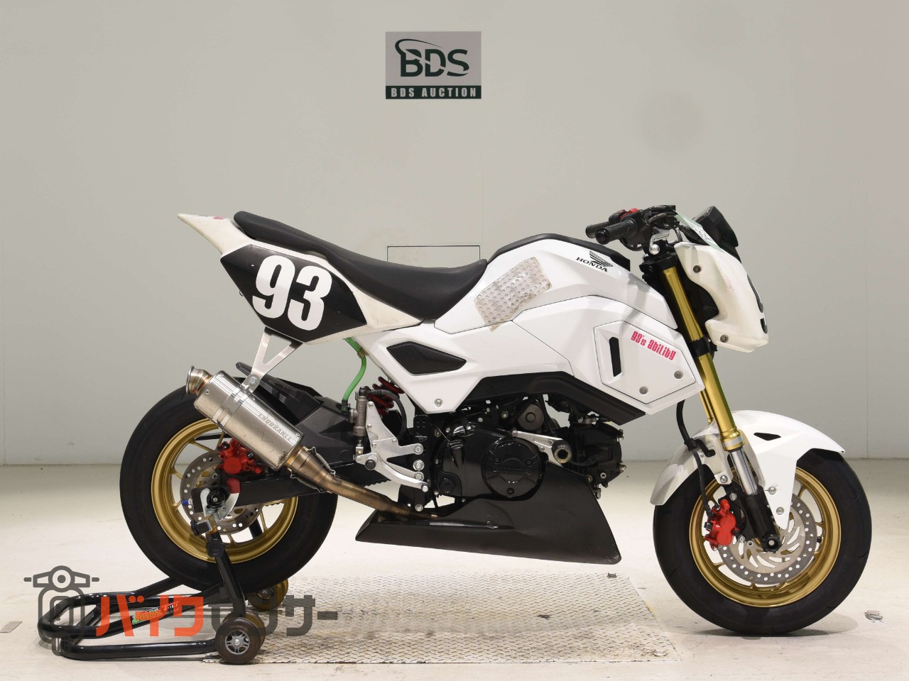 ☆☆即日発送！ ホンダ グロム 純正ホイール ABSなし HRC レース 前後セット タイ JC92