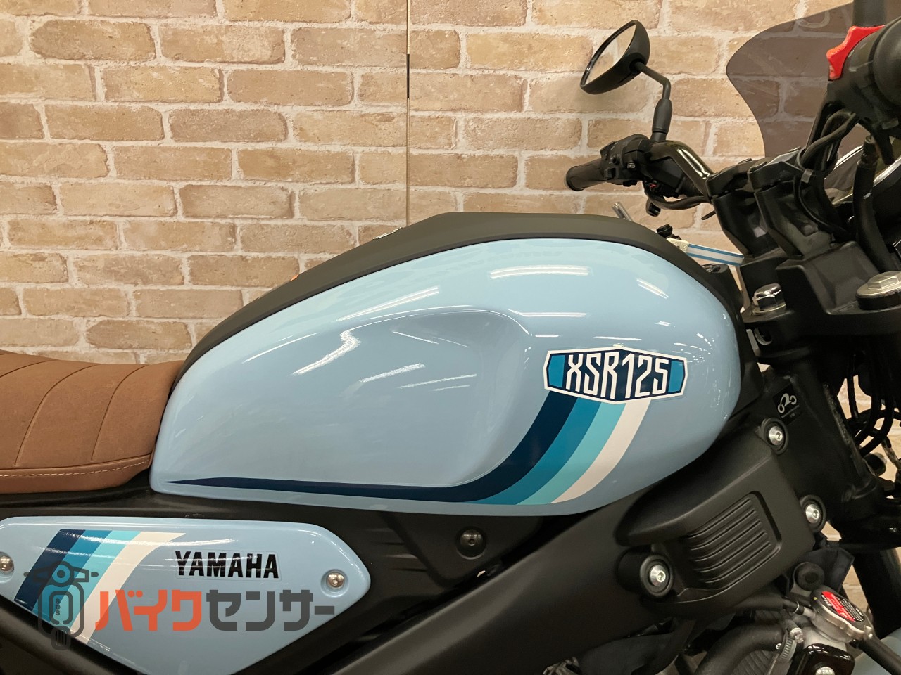 XSR125 ヨシムラ機械曲げGP-MAGNUMマフラー メーターバイザー_12