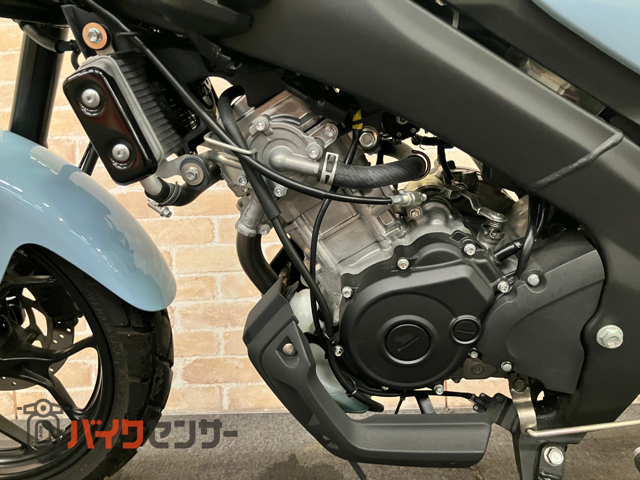 XSR125 ヨシムラ機械曲げGP-MAGNUMマフラー メーターバイザー_35