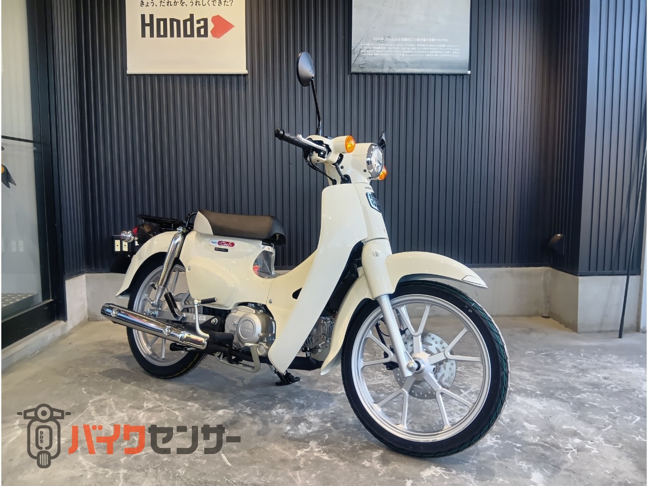 ホンダ スーパーカブ110--クラシカルホワイト B589784| BDSバイク