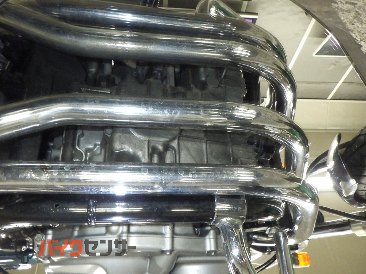 CB400FOUR グリップヒーター メーターバイザー エンジンガード ETC ノーマルマフラー_6