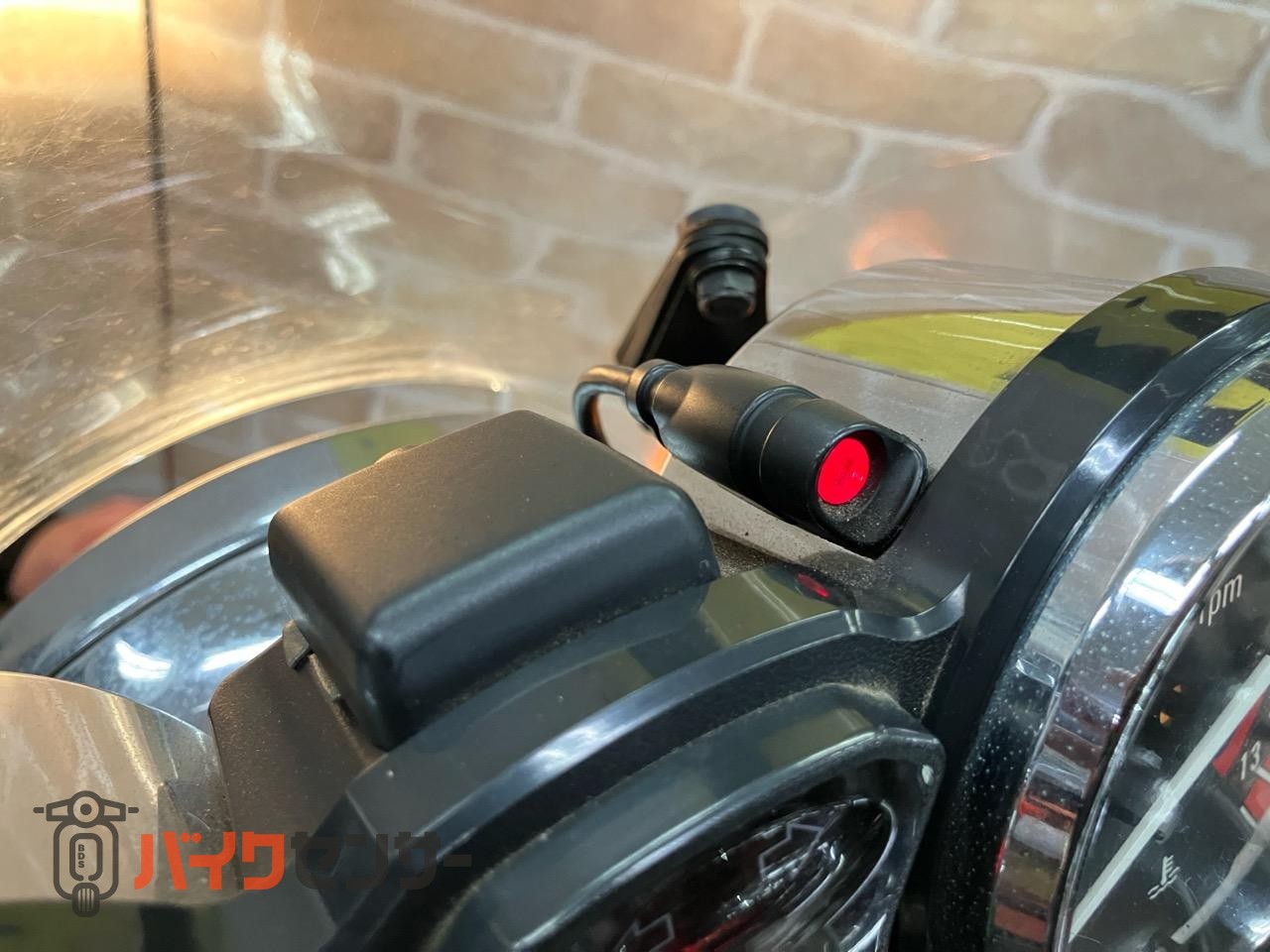 CB400FOUR グリップヒーター　メーターバイザー エンジンガード　ETC　ノーマルマフラー_8