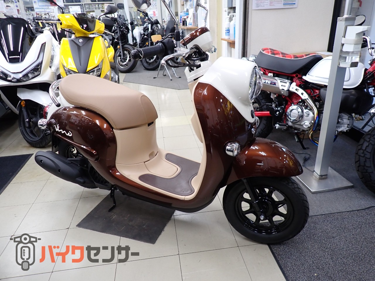 ヤマハ ビーノ グリップヒーター付！！ 2023年モデル 走行167km