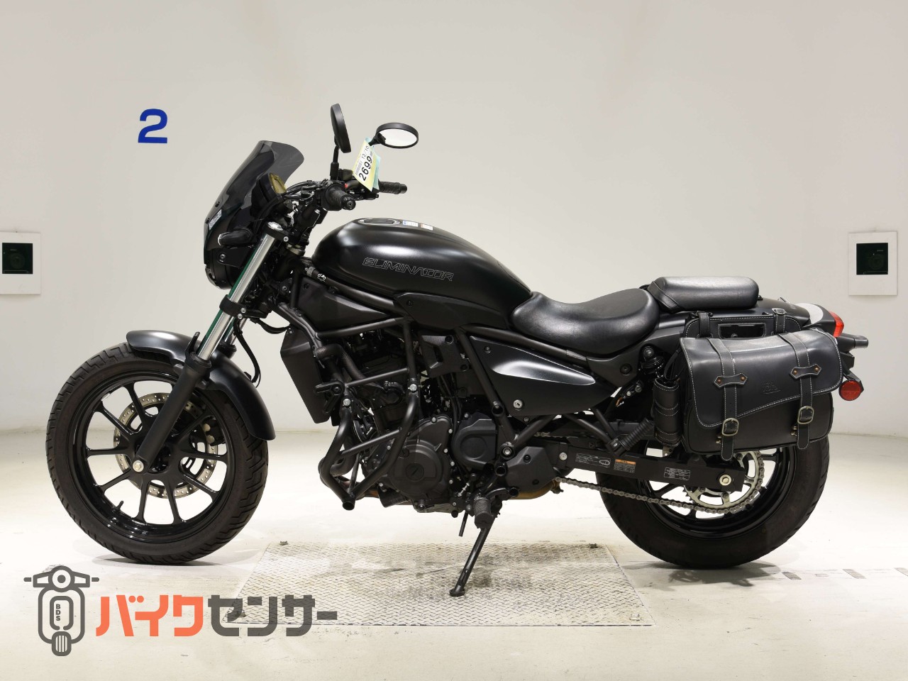 エリミネーター400 メーターバイザー エンジンガード トリックスター スリップオン サイドバック コアガード_1