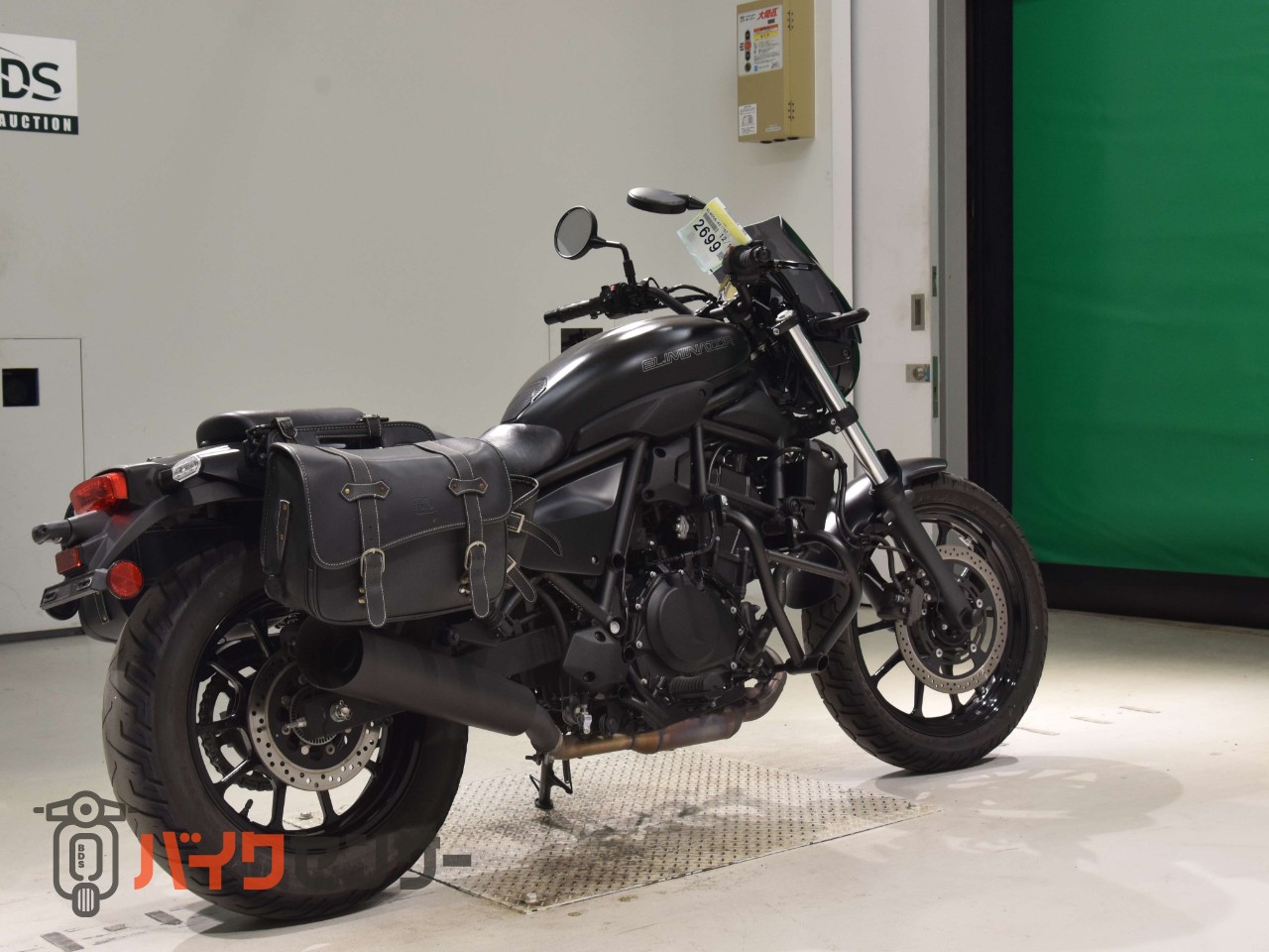 エリミネーター400 メーターバイザー エンジンガード トリックスター スリップオン サイドバック コアガード_4