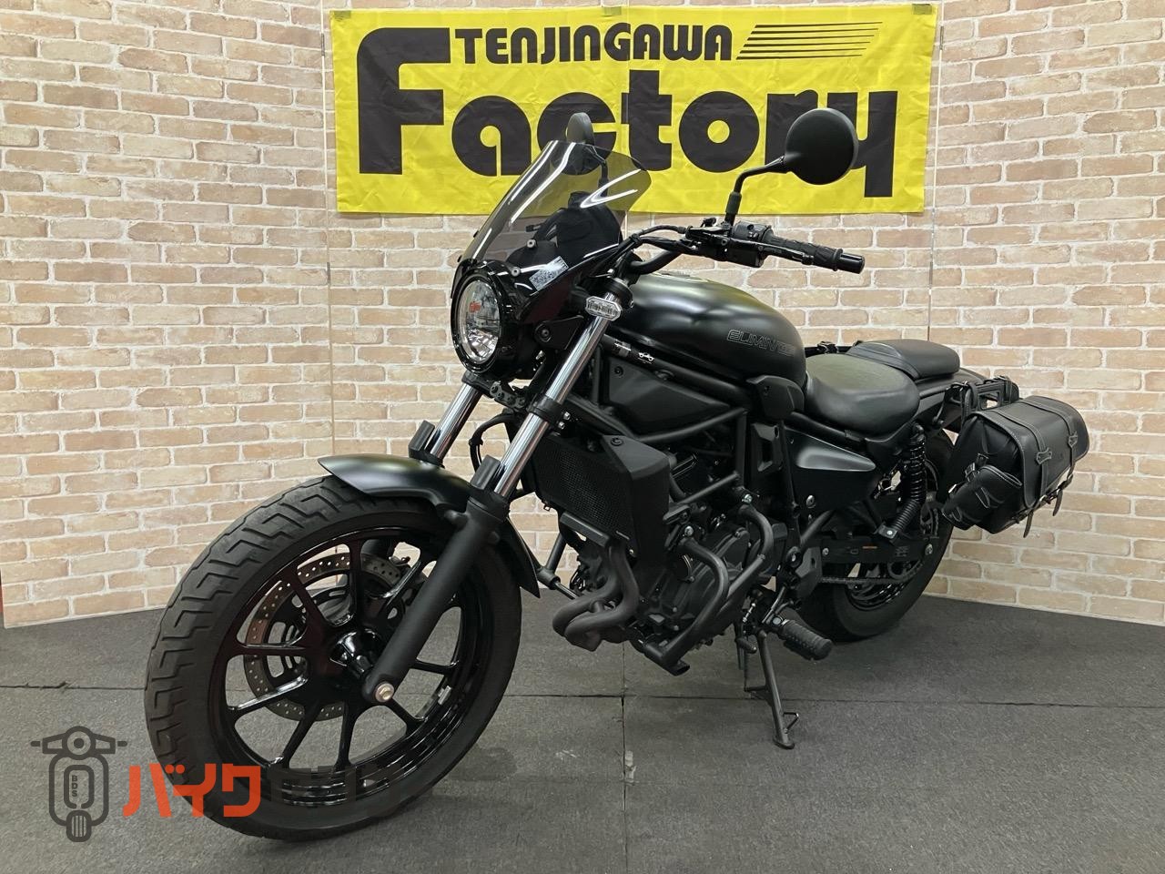 エリミネーター400　メーターバイザー　エンジンガード　トリックスター　スリップオン　サイドバック　コアガード_3