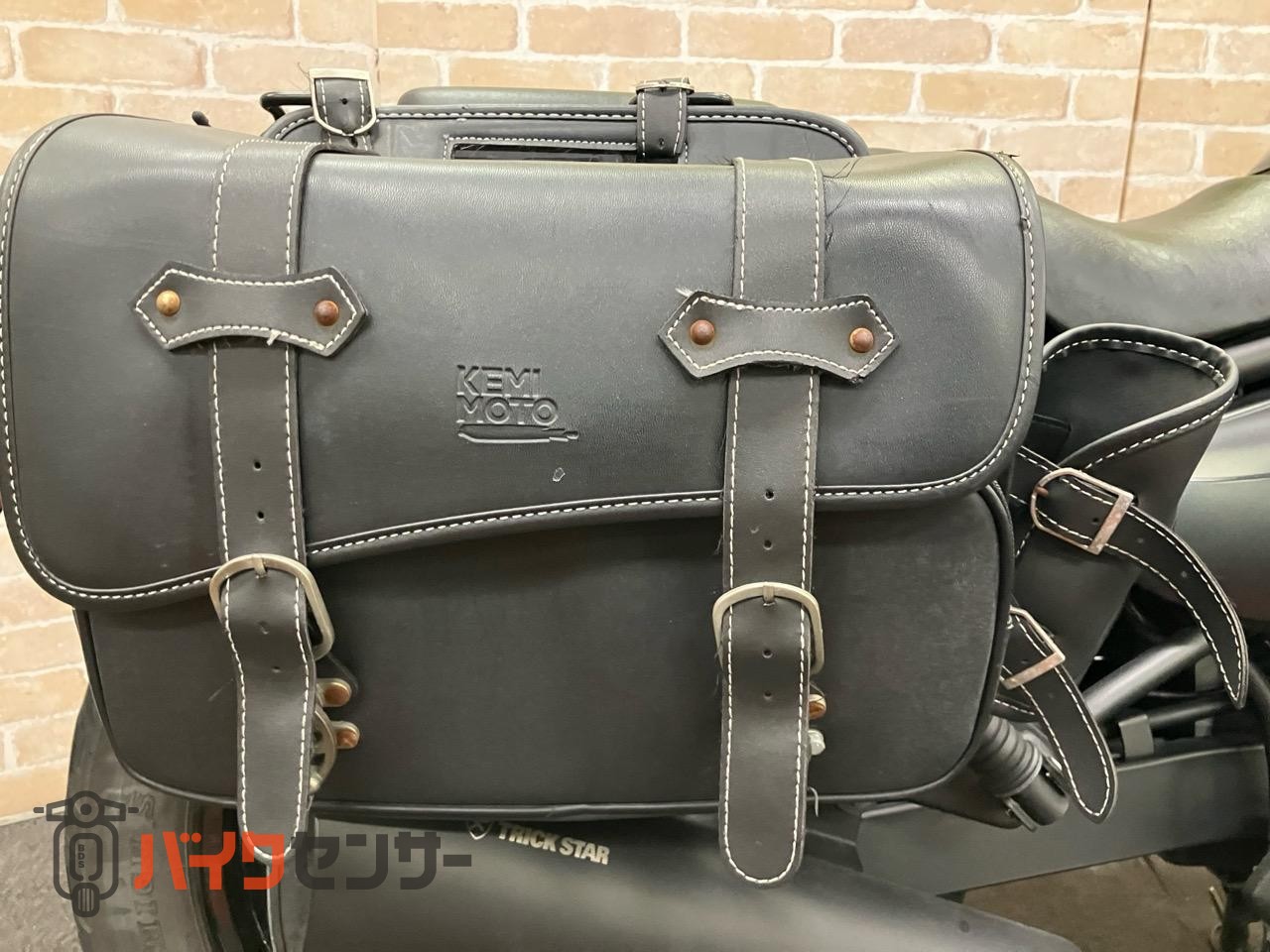 エリミネーター400　メーターバイザー　エンジンガード　トリックスター　スリップオン　サイドバック　コアガード_7