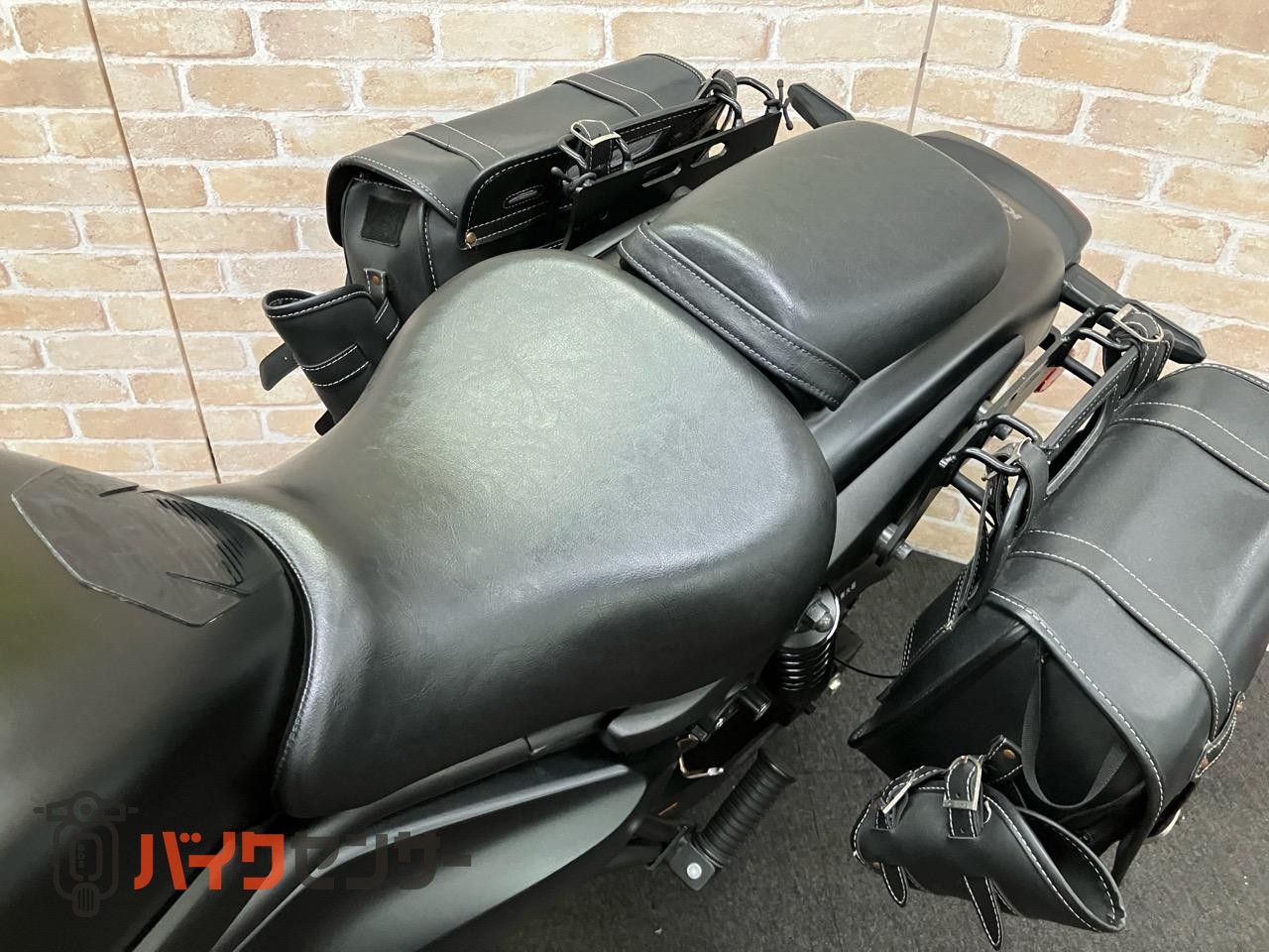 エリミネーター400　メーターバイザー　エンジンガード　トリックスター　スリップオン　サイドバック　コアガード_22