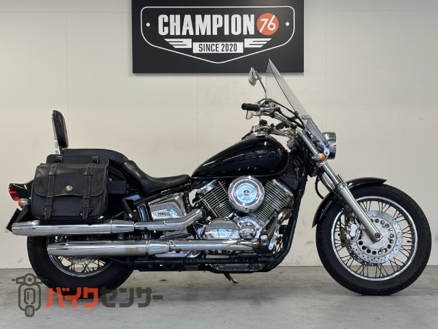ドラッグスター1100　キャブレター車　バックレスト　サイドバック　ウインドシールド　ＶＰ１３Ｊ　ＥＴＣ　ノーマルマフラー