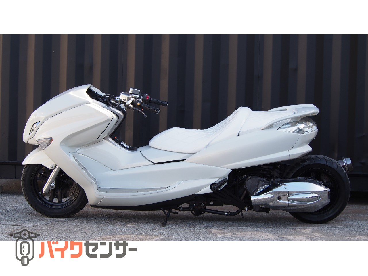 ヤマハ マジェスティ250(SG20J) 4D9 VOGUEエアロ ホワイトロンホイ