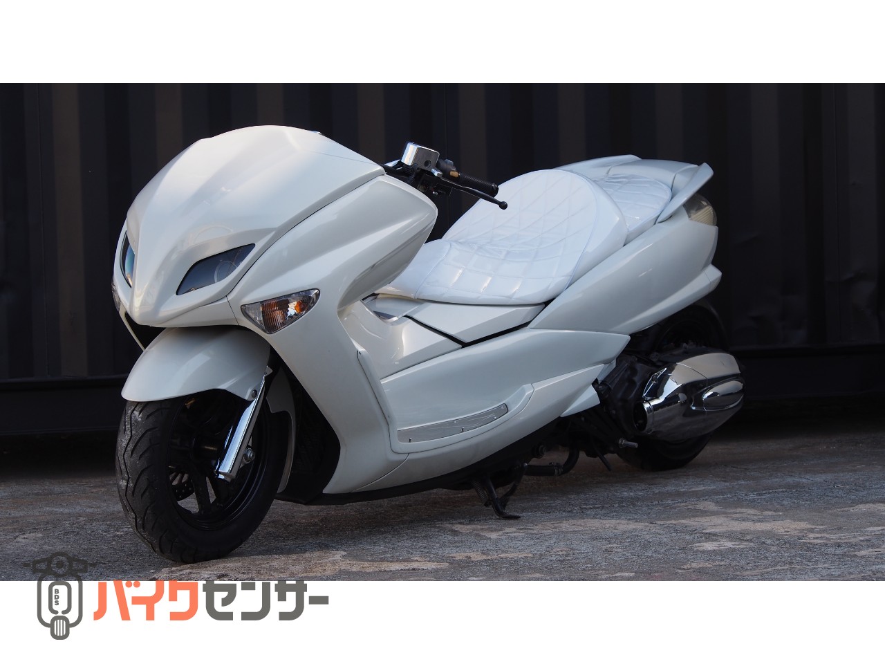 ヤマハ マジェスティ250(SG20J) 4D9 VOGUEエアロ ホワイトロンホイ