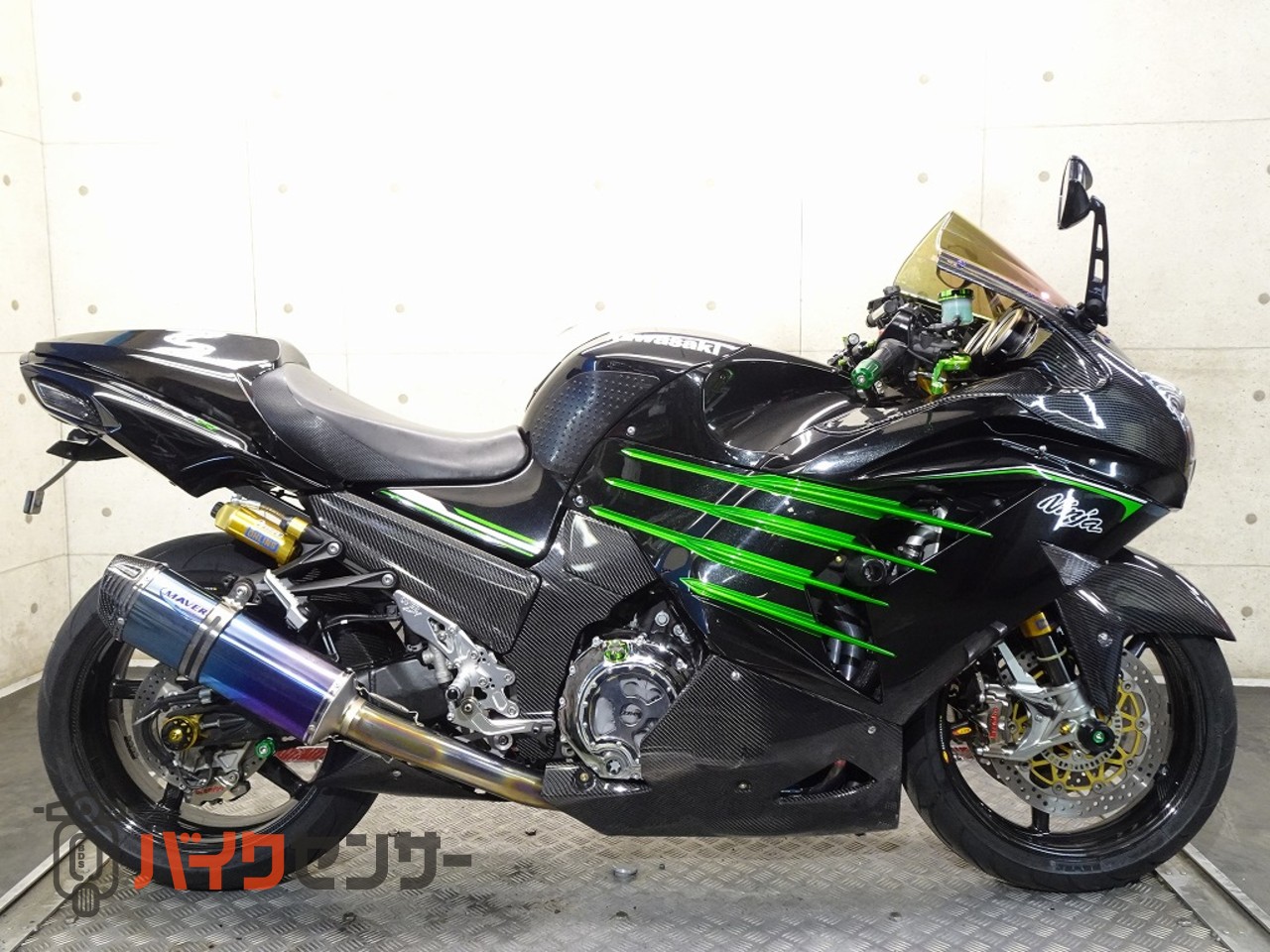 カワサキ NINJA ZX-14R カーボンホイール 前後オーリンズサス ブレンボ