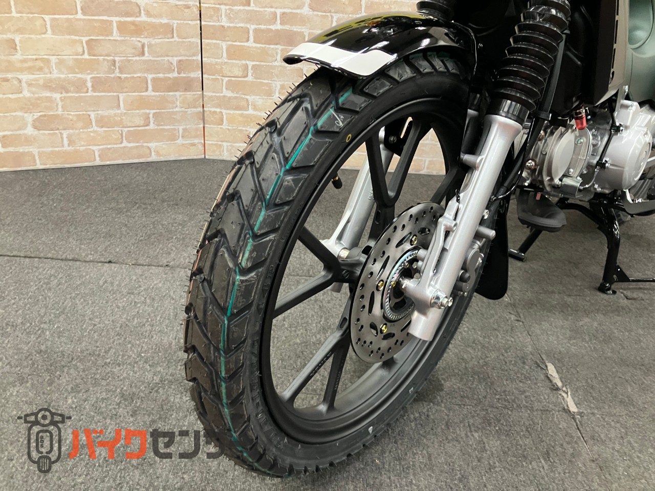 クロスカブ110 最新モデル マットアーマードグリーンメタリック_22