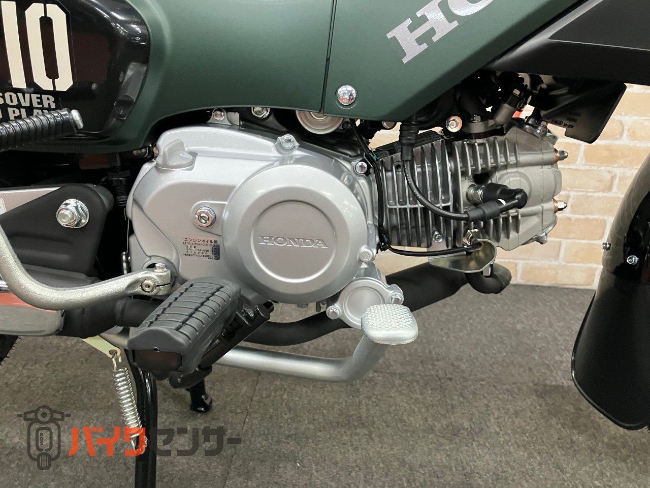 クロスカブ110 最新モデル マットアーマードグリーンメタリック_31