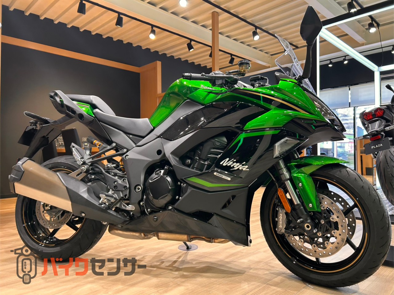カワサキ NINJA1100SX SE エメラルドブレイズドグリーン×メタリック