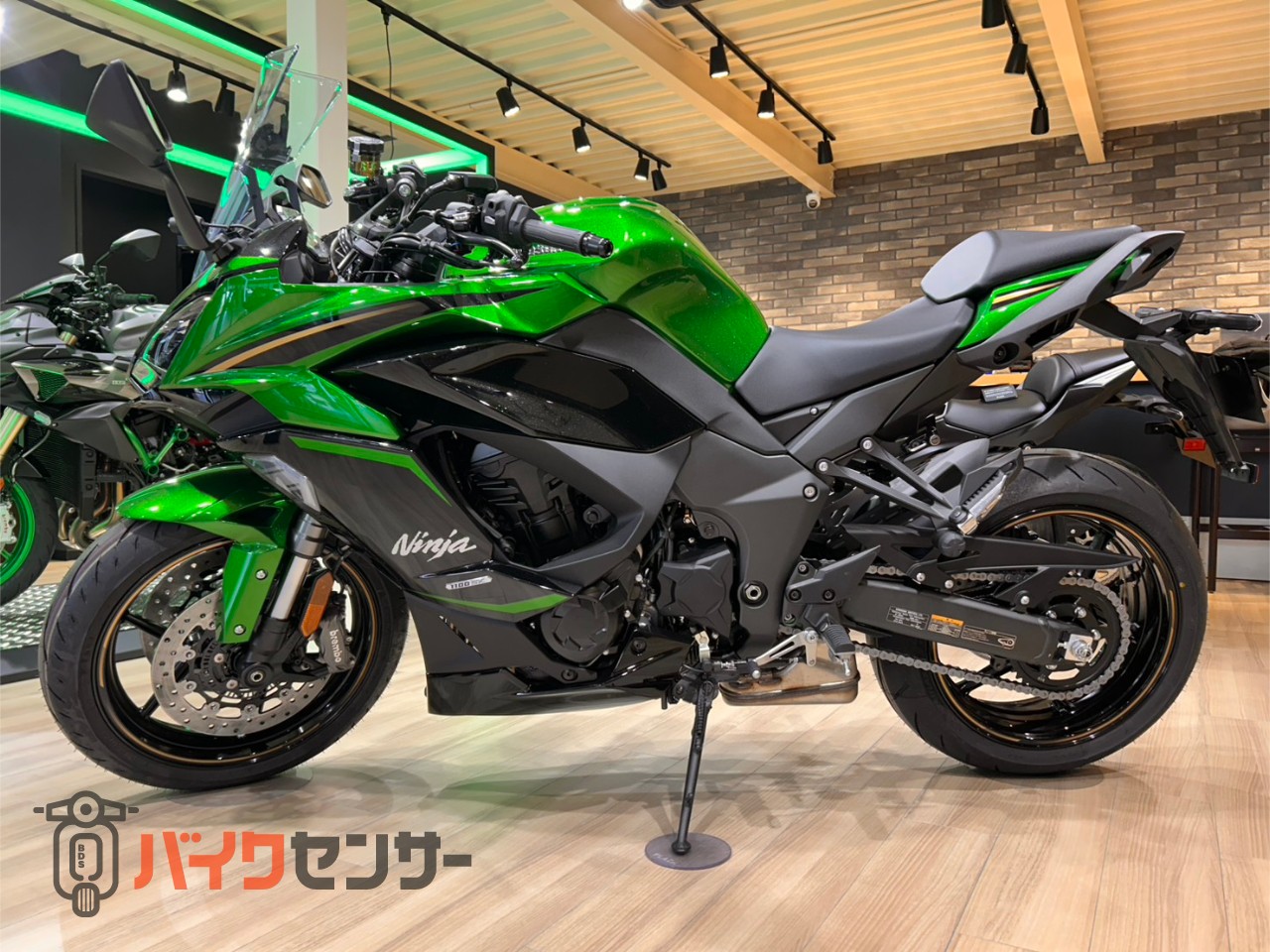 カワサキ NINJA1100SX SE エメラルドブレイズドグリーン×メタリック