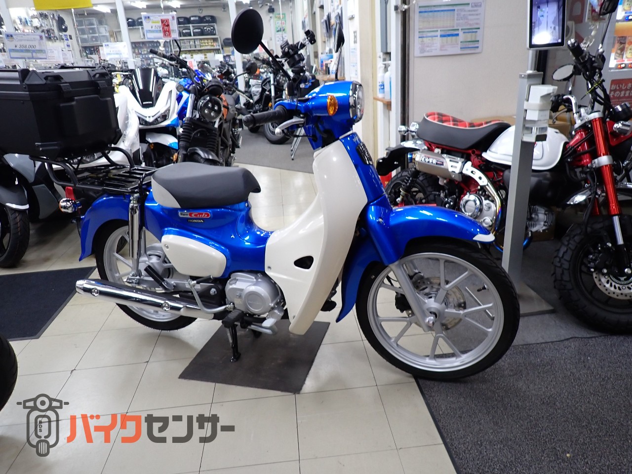 ホンダ スーパーカブ110 リヤボックス付！！ 2023年モデル JA59型 走行