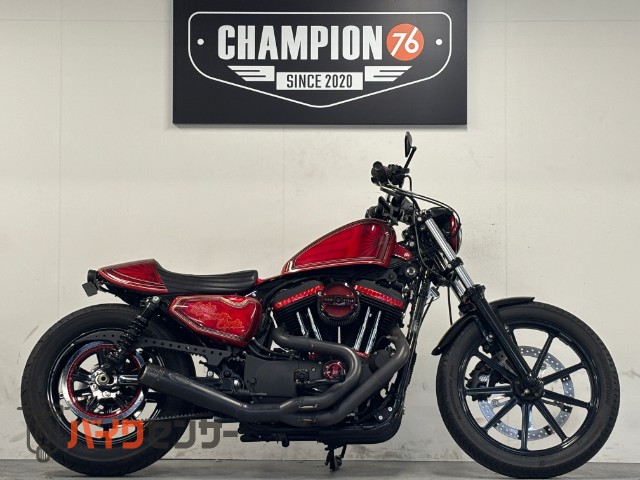 XL883N アイアン　外装オールペン　ＧＬＩＤＥ製ホイール　オーリンズサス　ＲＳＤ製フルエキマフラー　Ｓ＆Ｓエアクリ　ＥＴＣ