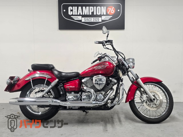 ドラッグスター250 ノーマルマフラー 左右サドルバックステー エンジン