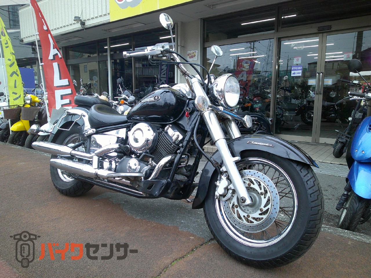 ヤマハ 【動画有り】ドラッグスター400クラシック VH01J Vツイン