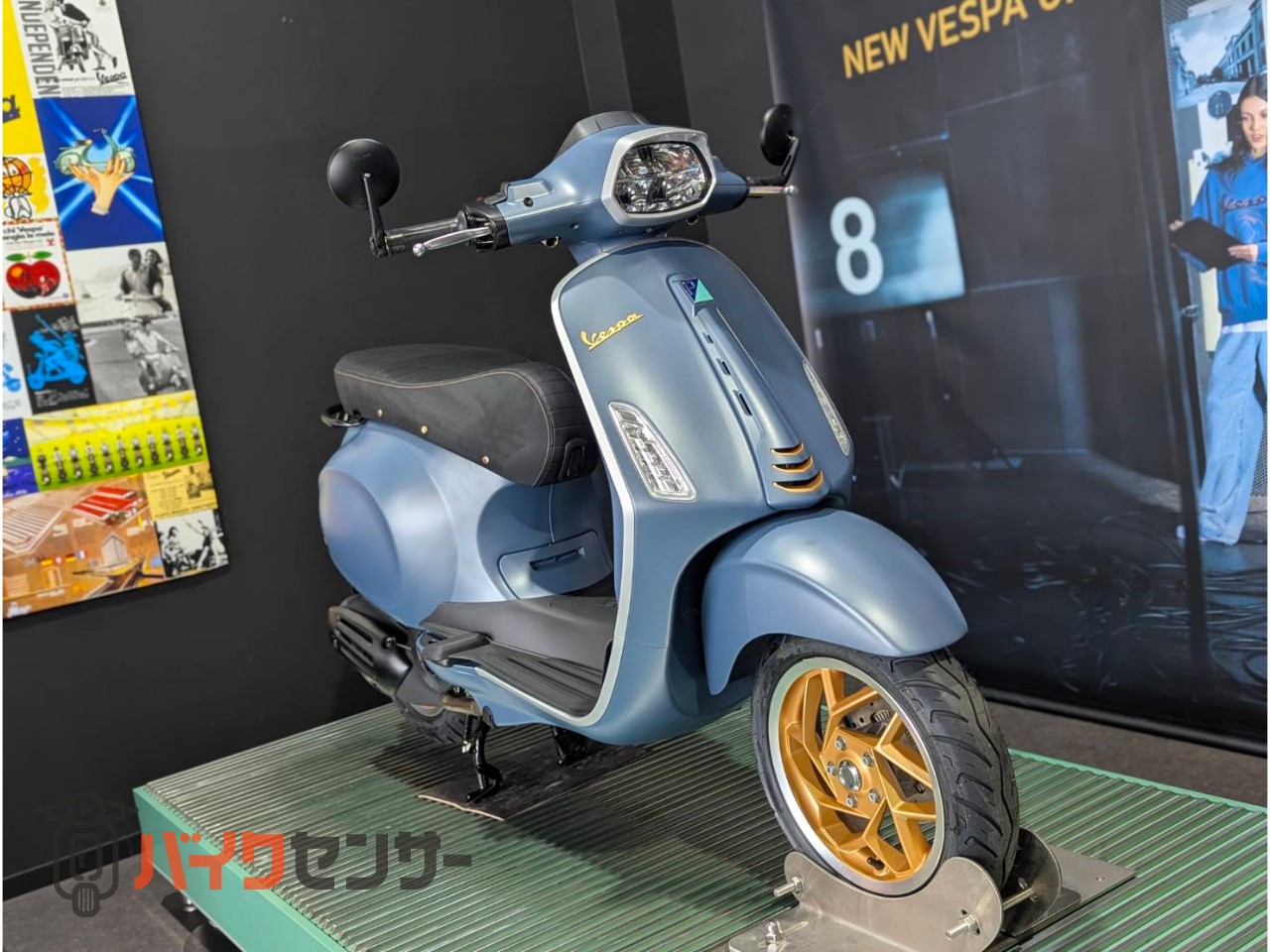 スプリント150　OFFICINA8 (オフィチーナオット) バーエンドミラー 特別仕様車/2