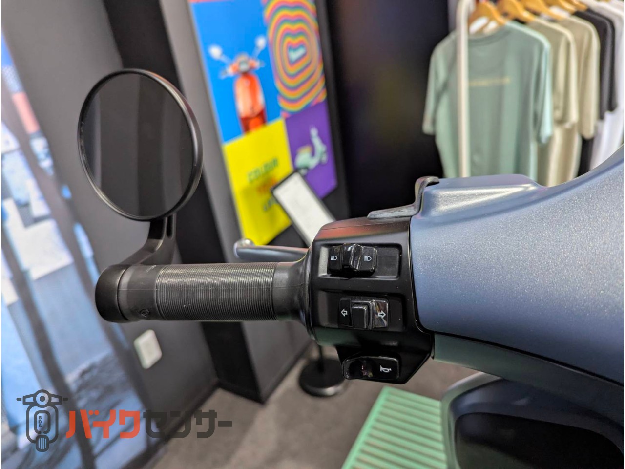 スプリント150　OFFICINA8 (オフィチーナオット) バーエンドミラー 特別仕様車/9