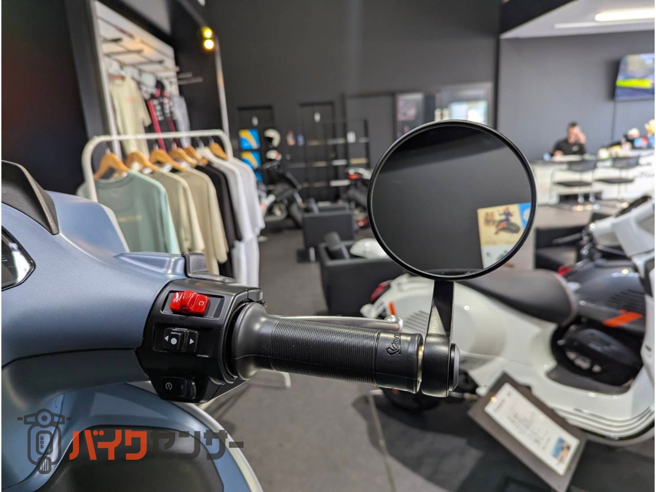 スプリント150　OFFICINA8 (オフィチーナオット) バーエンドミラー 特別仕様車/10