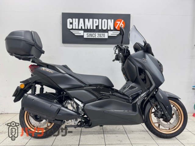 X-MAX250ノーマルマフラー　ナビゲーションブラケットサポーターホルダー　カウル　パニア　ＥＴＣ2.0