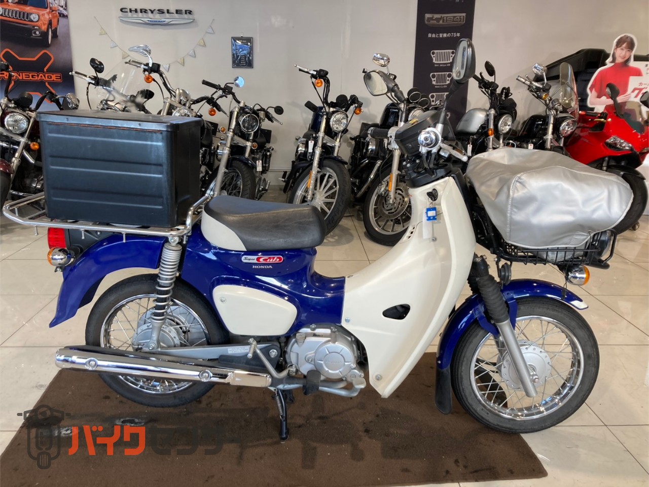 ホンダ スーパーカブ110プロ TOP BOX付き 扱いやすい110㏄ B597766