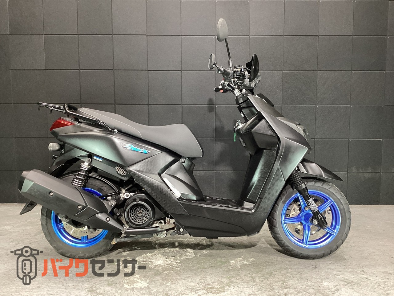ヤマハ BW'S125 走行7,557Km・リアキャリア付・インジェクション・前後