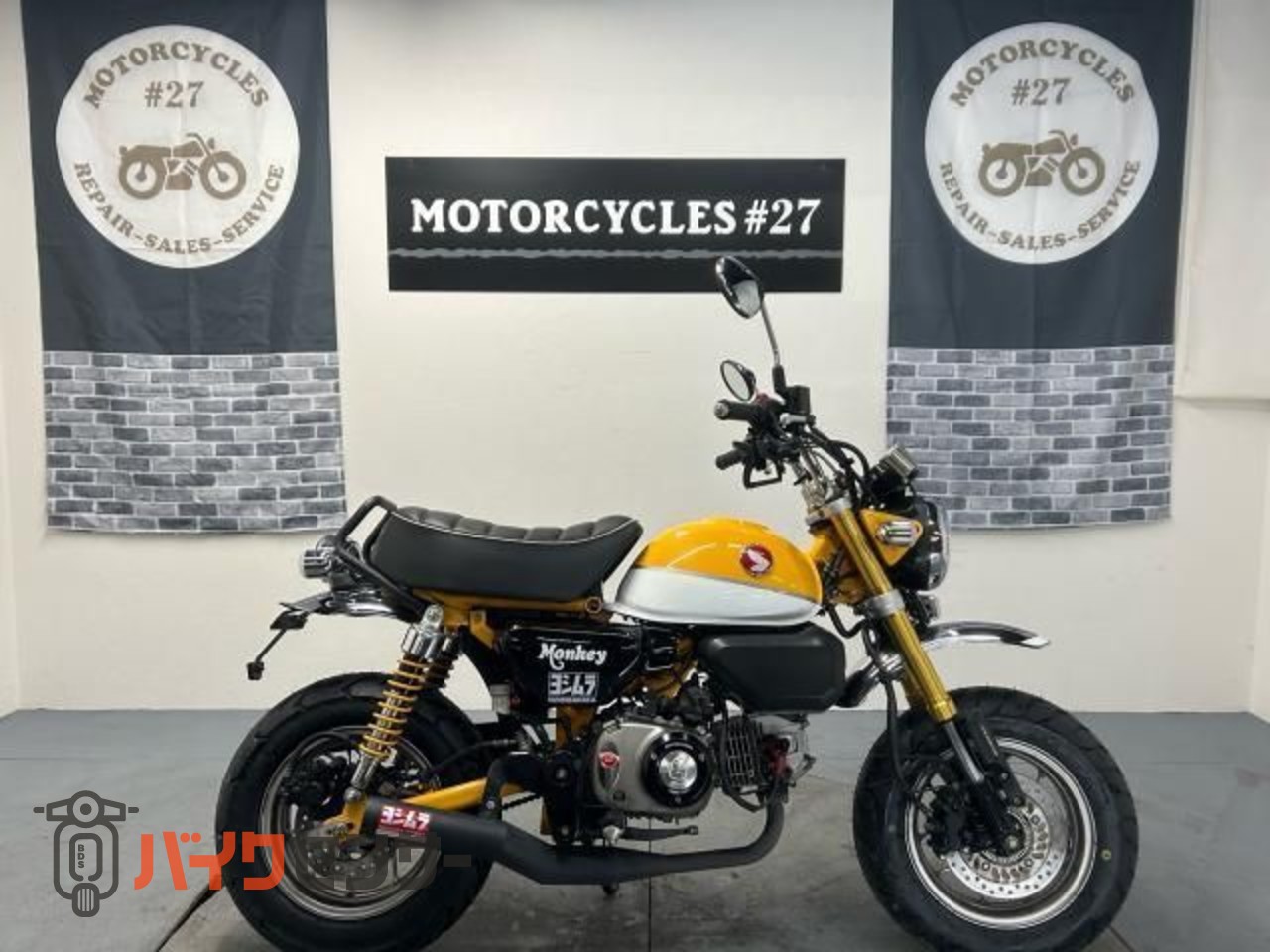 ホンダ モンキー125 2019年モデル JB02型 ヨシムラマフラー タケガワ