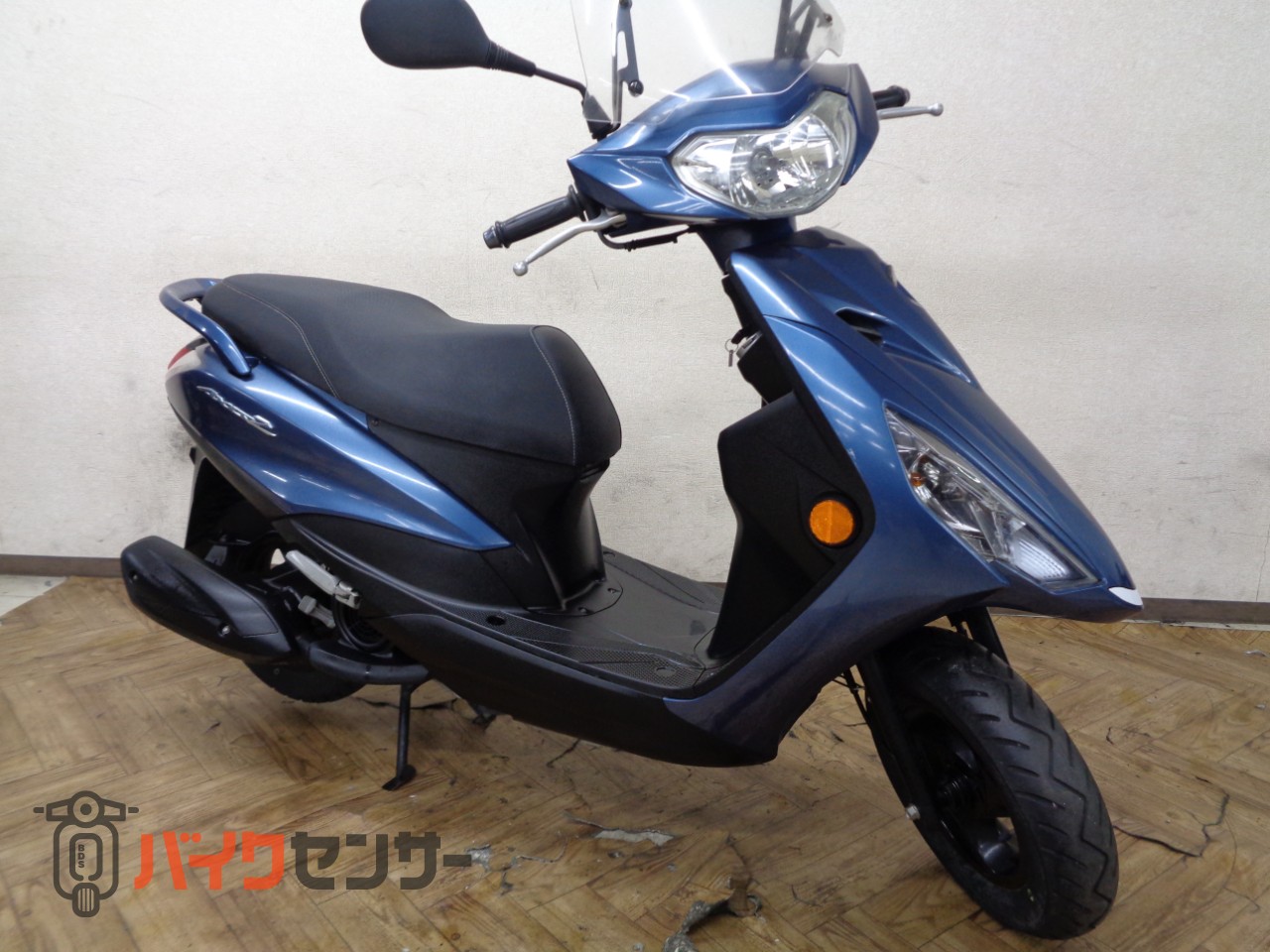 ヤマハ AXIS Z BLUE COREエンジン 124cc空冷4スト