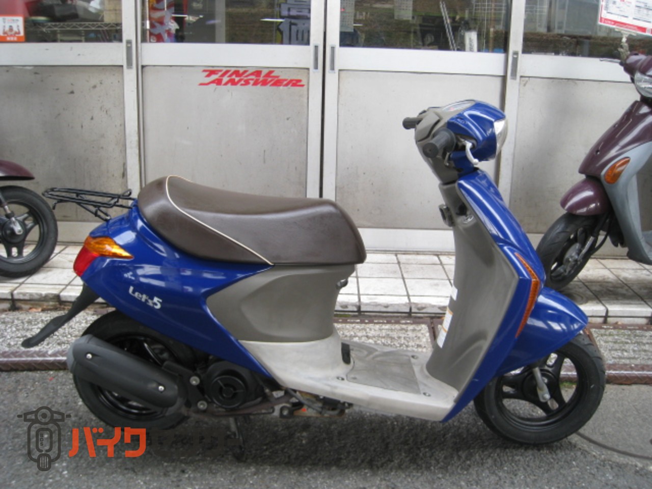 スズキ レッツ5 CA47A ブルー ノーマル B598449| BDSバイクセンサー