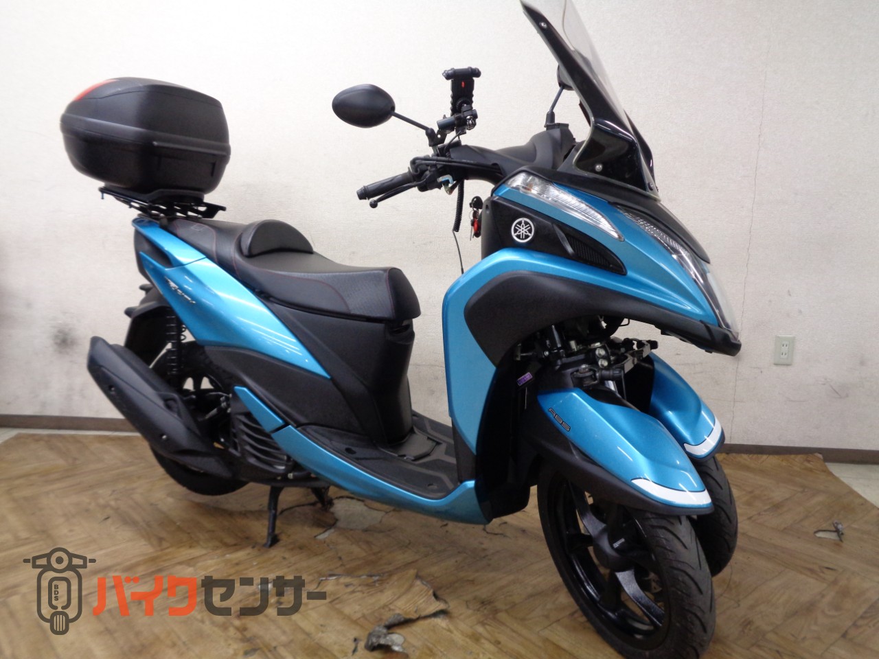 ヤマハ トリシティ125 2型 ABS リアボックス ロングスクリーン