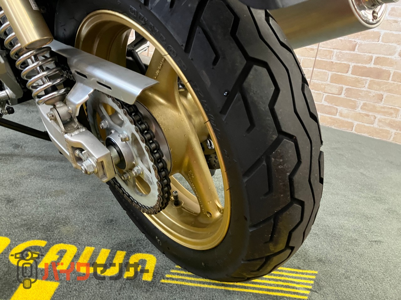 GSX400インパルス　パールネブラーブラック　社外リアサス_7