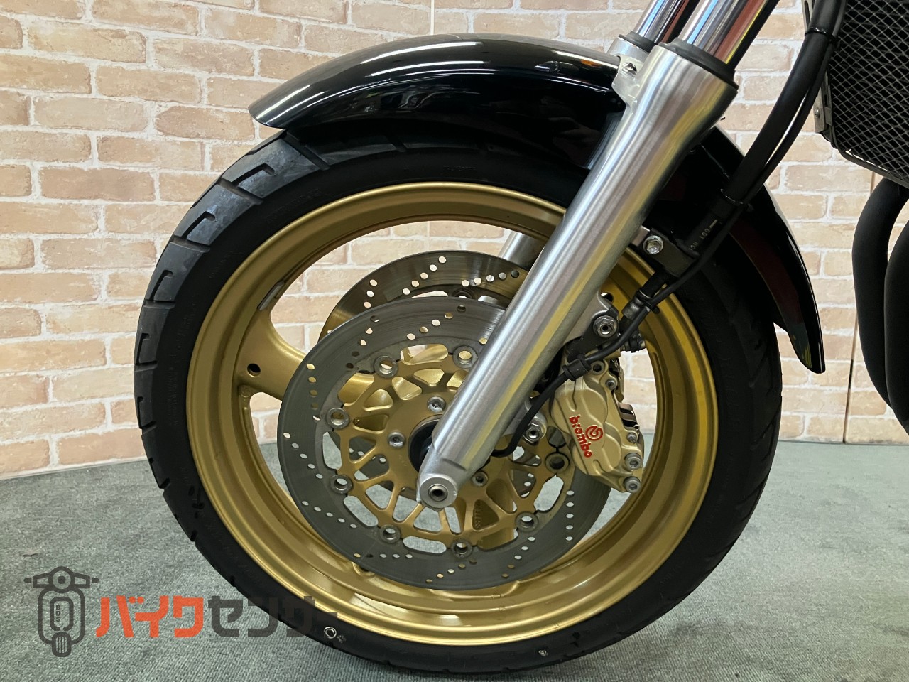 GSX400インパルス　パールネブラーブラック　社外リアサス_14