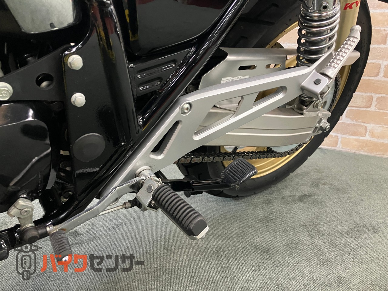 GSX400インパルス　パールネブラーブラック　社外リアサス_27