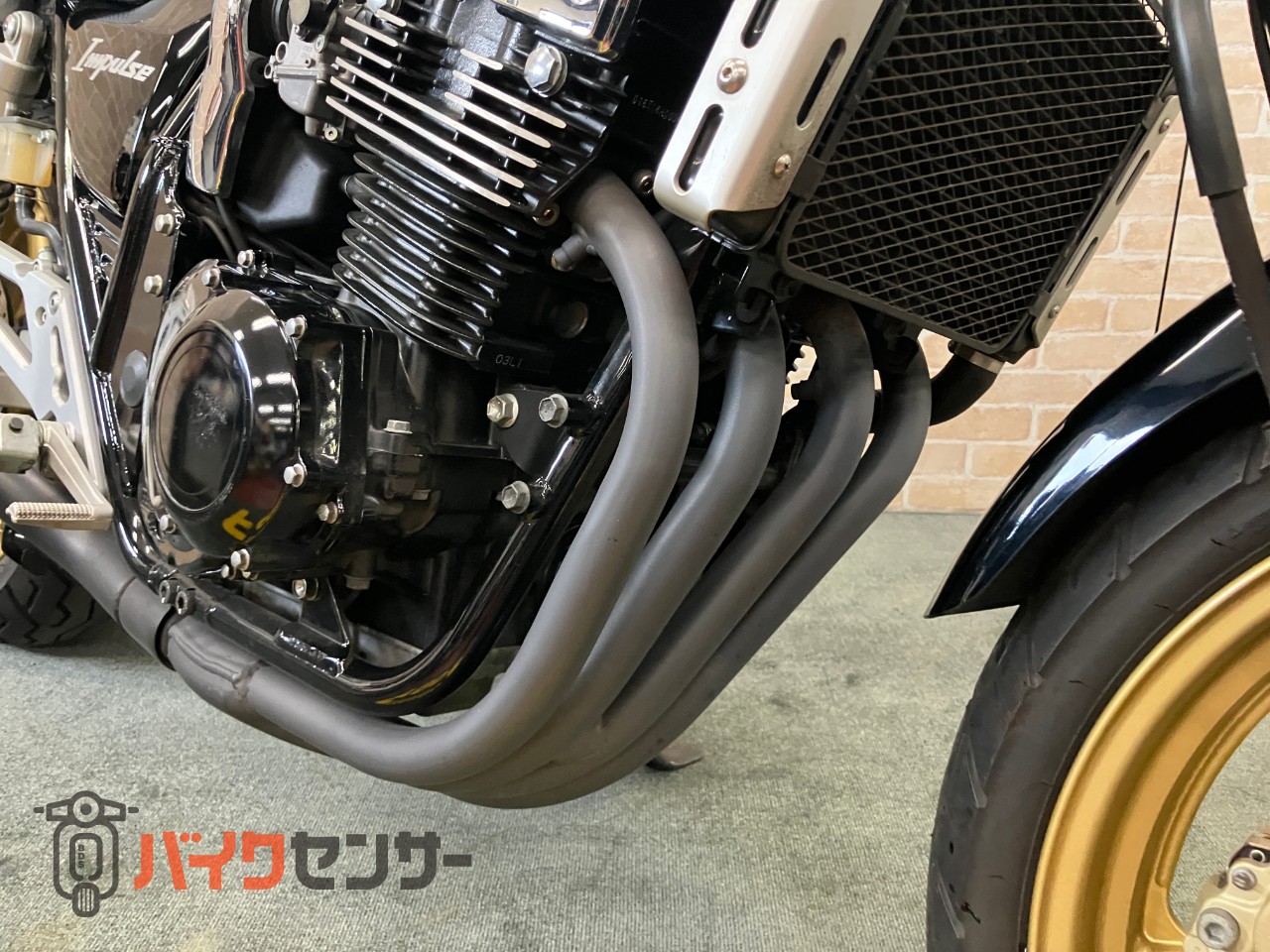 GSX400インパルス　パールネブラーブラック　社外リアサス_31