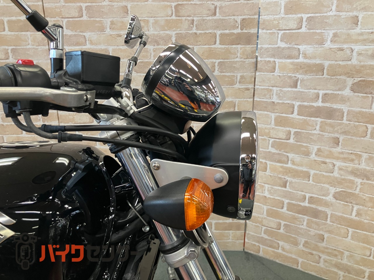 GSX400インパルス　パールネブラーブラック　社外リアサス_34