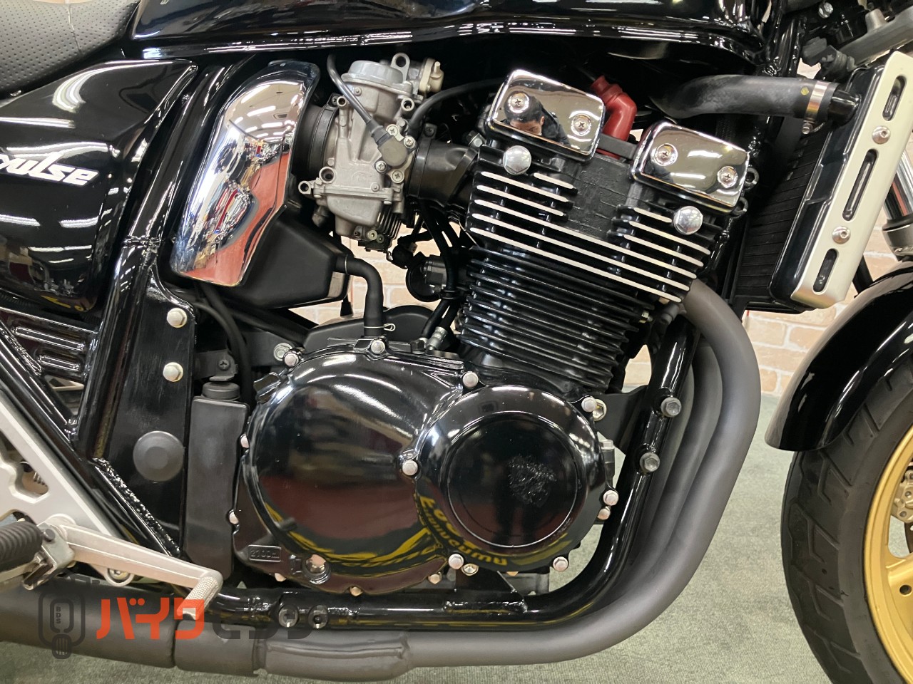 GSX400インパルス　パールネブラーブラック　社外リアサス_38