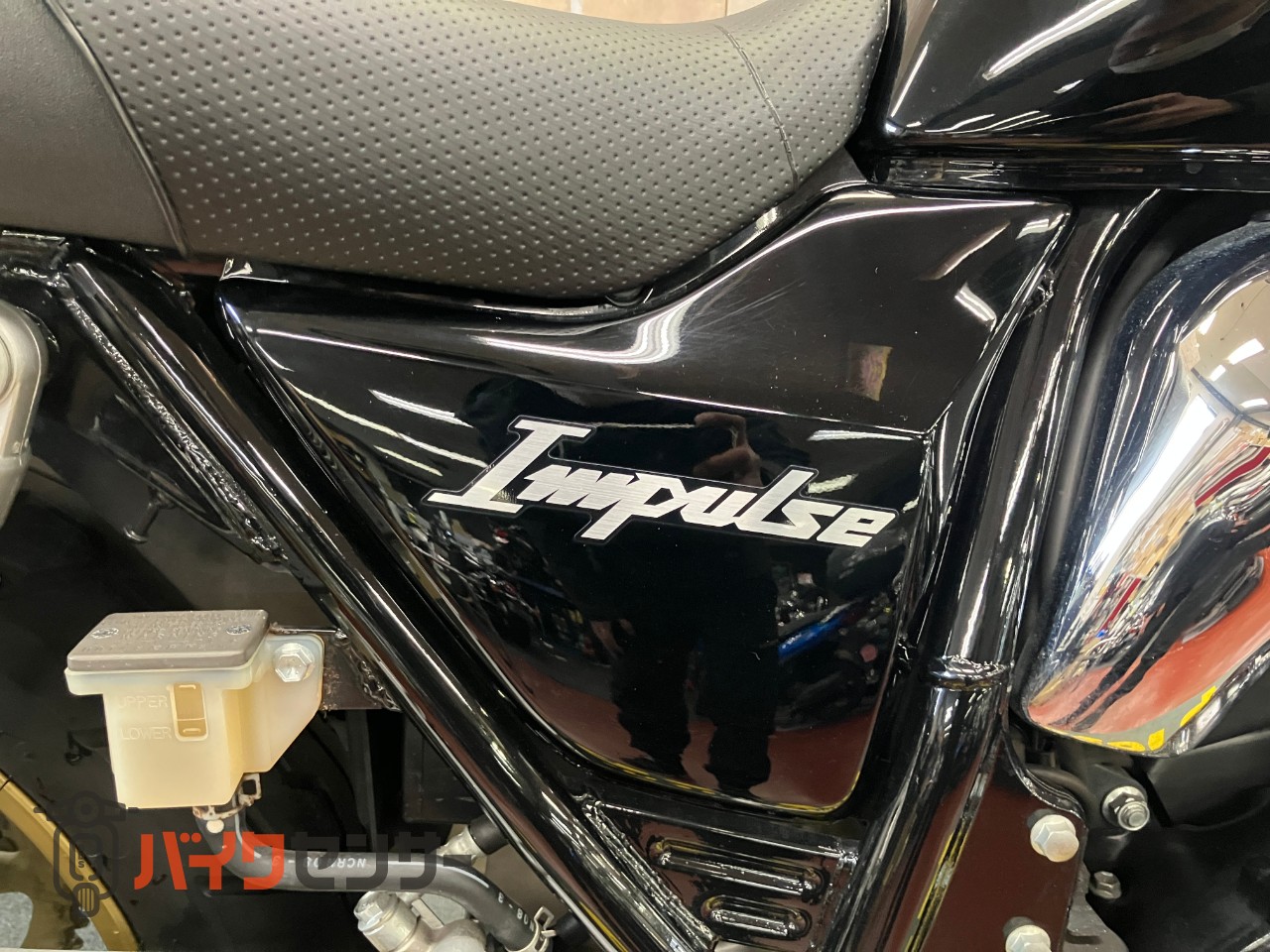 GSX400インパルス　パールネブラーブラック　社外リアサス_39