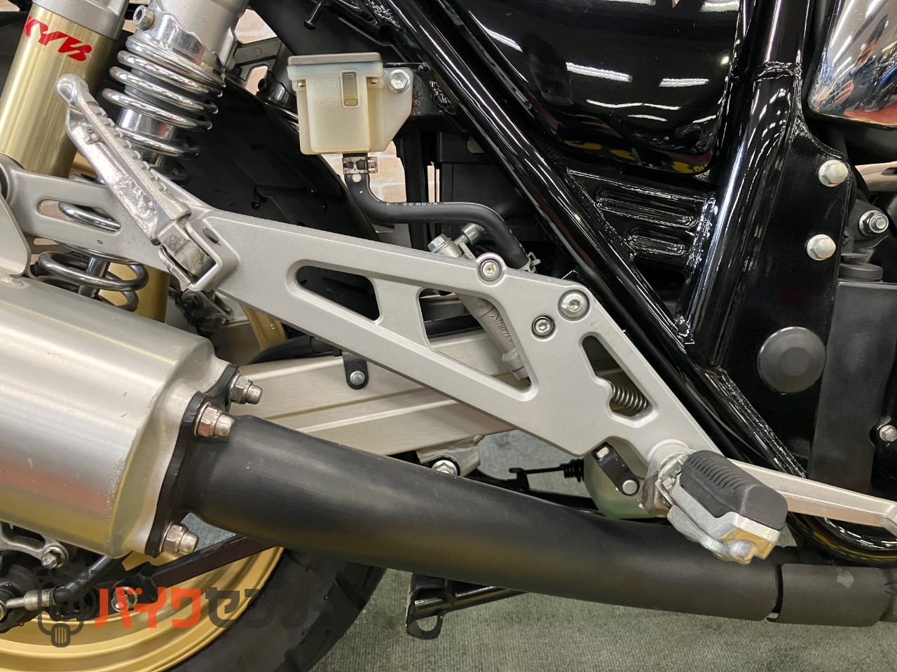 GSX400インパルス　パールネブラーブラック　社外リアサス_41