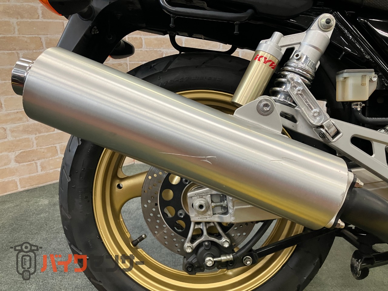 GSX400インパルス　パールネブラーブラック　社外リアサス_42