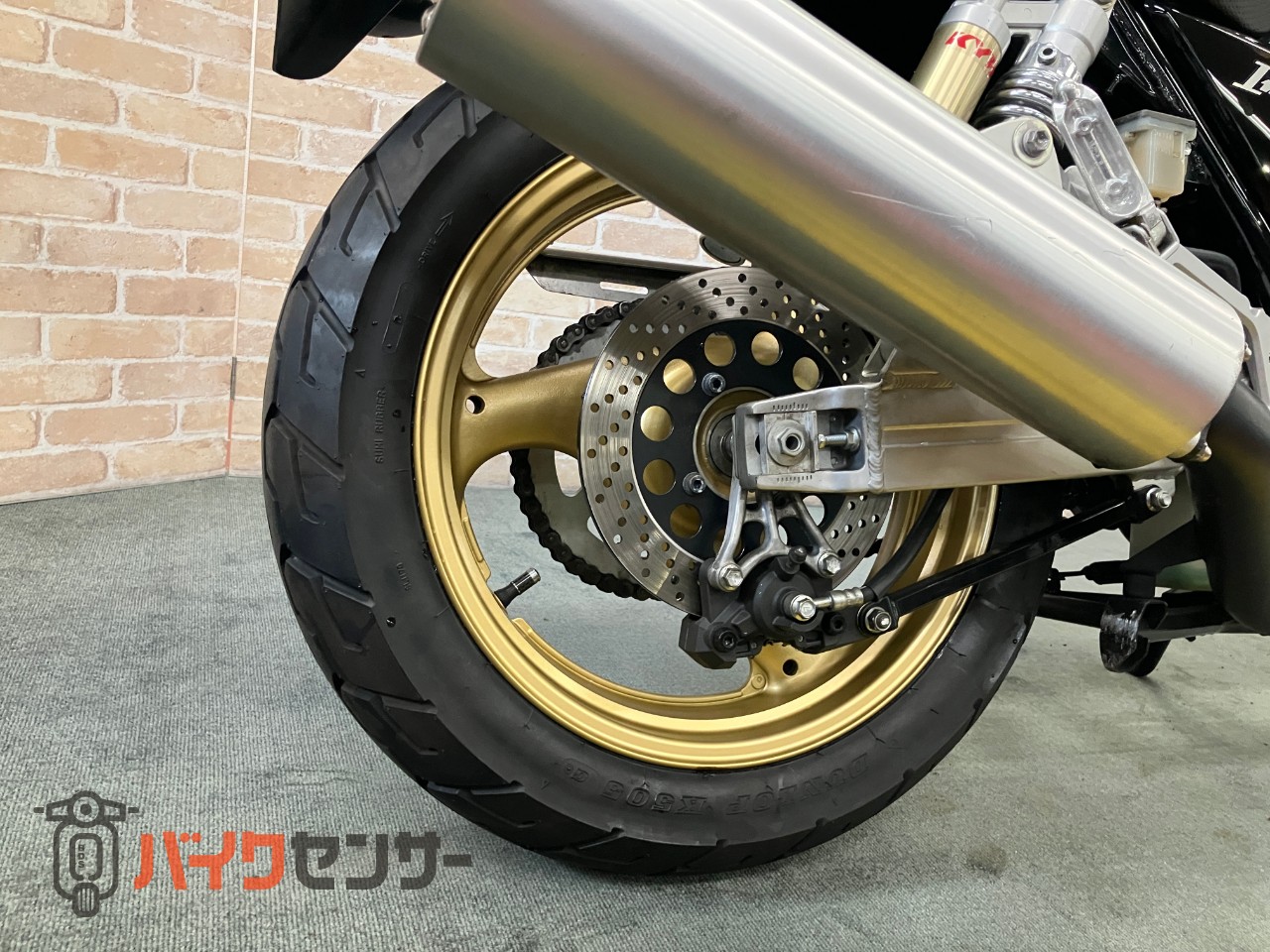 GSX400インパルス　パールネブラーブラック　社外リアサス_43