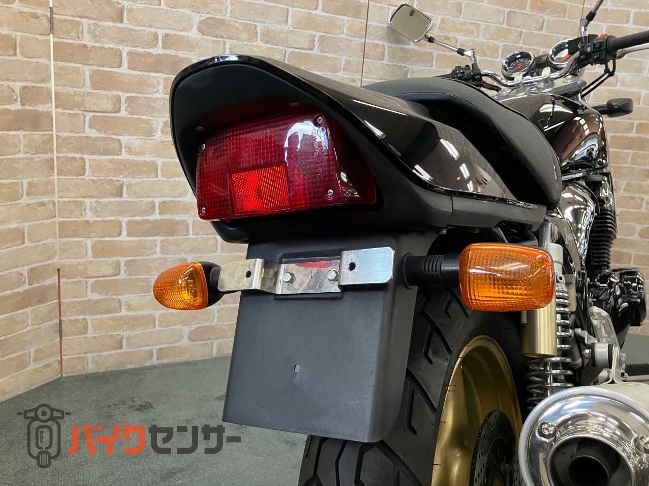 GSX400インパルス　パールネブラーブラック　社外リアサス_44