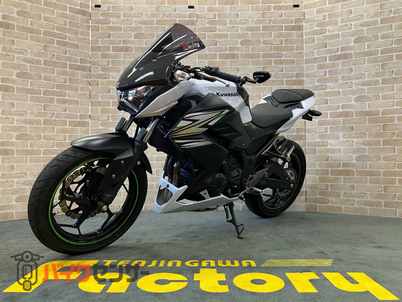 Z250 WR'Sフルエキゾースト　マジカルレーシング　スクリーン　インナーフェンダー　フェンダーレス　バーエンドミラー　タンクカバー_3