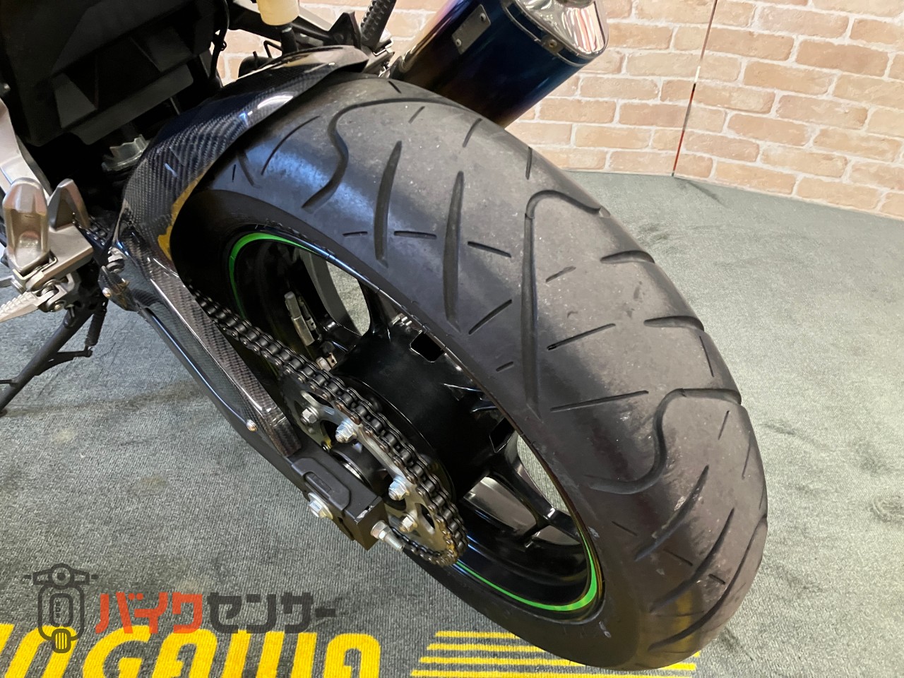 Z250 WR'Sフルエキゾースト　マジカルレーシング　スクリーン　インナーフェンダー　フェンダーレス　バーエンドミラー　タンクカバー_7